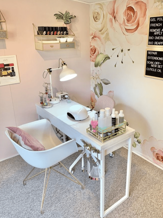 declutter your nail salon